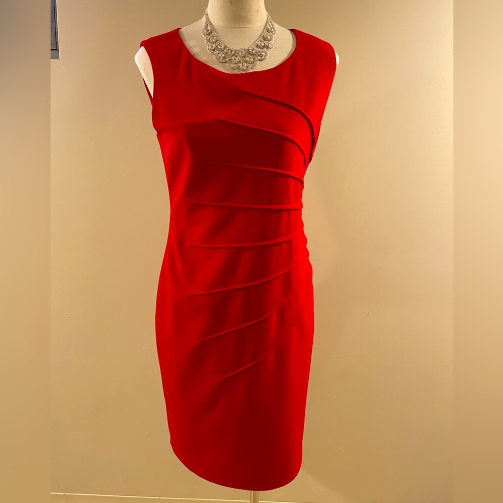 WOW stunning red sheath